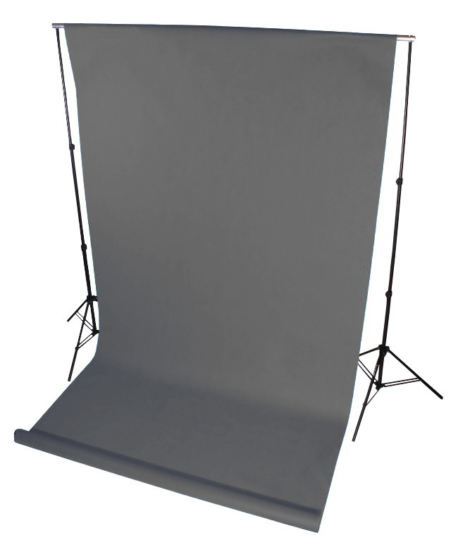BLACK Backdrop 63/" x 197/" Set Background Stand Kit Photography Photo Studio
