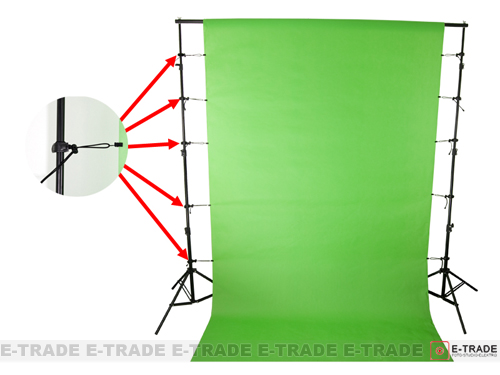 4pcs Background Support Clip Holder Muslin Clamp Screen Studio Backdrop //KSB